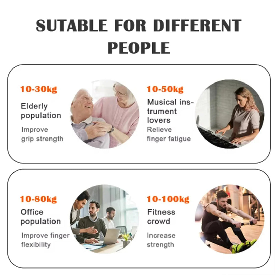 Adjustable Professional Hand Gripper Strength Trainer 5-100kg