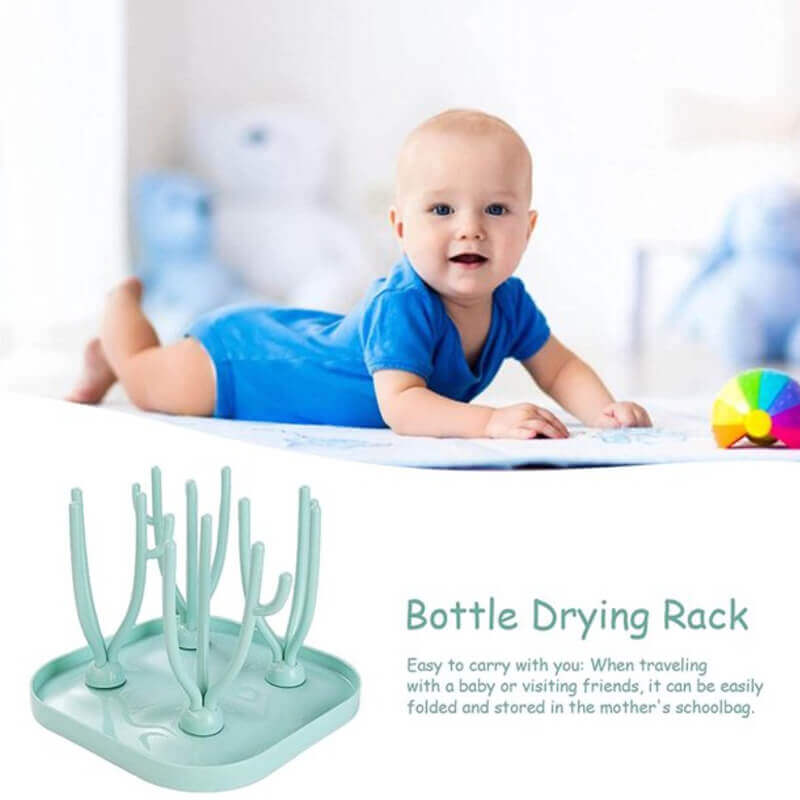 Baby Feeder Bottle Drying Rack, Large Capacity Dryer Holder For Babies Bottles Nipples Pump.