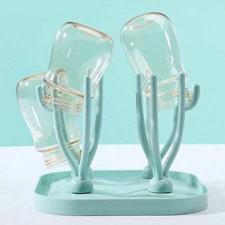 Baby Feeder Bottle Drying Rack, Large Capacity Dryer Holder For Babies Bottles Nipples Pump.