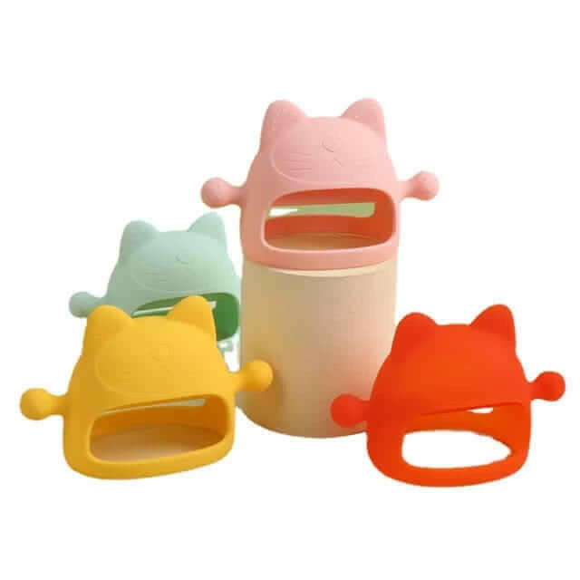 Baby Hand Teether Silicone Glove for Infant - BPA Free.