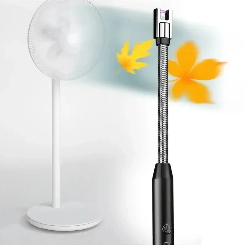 USB Rechargeable Electric Arc Lighter β Windproof & Flameless