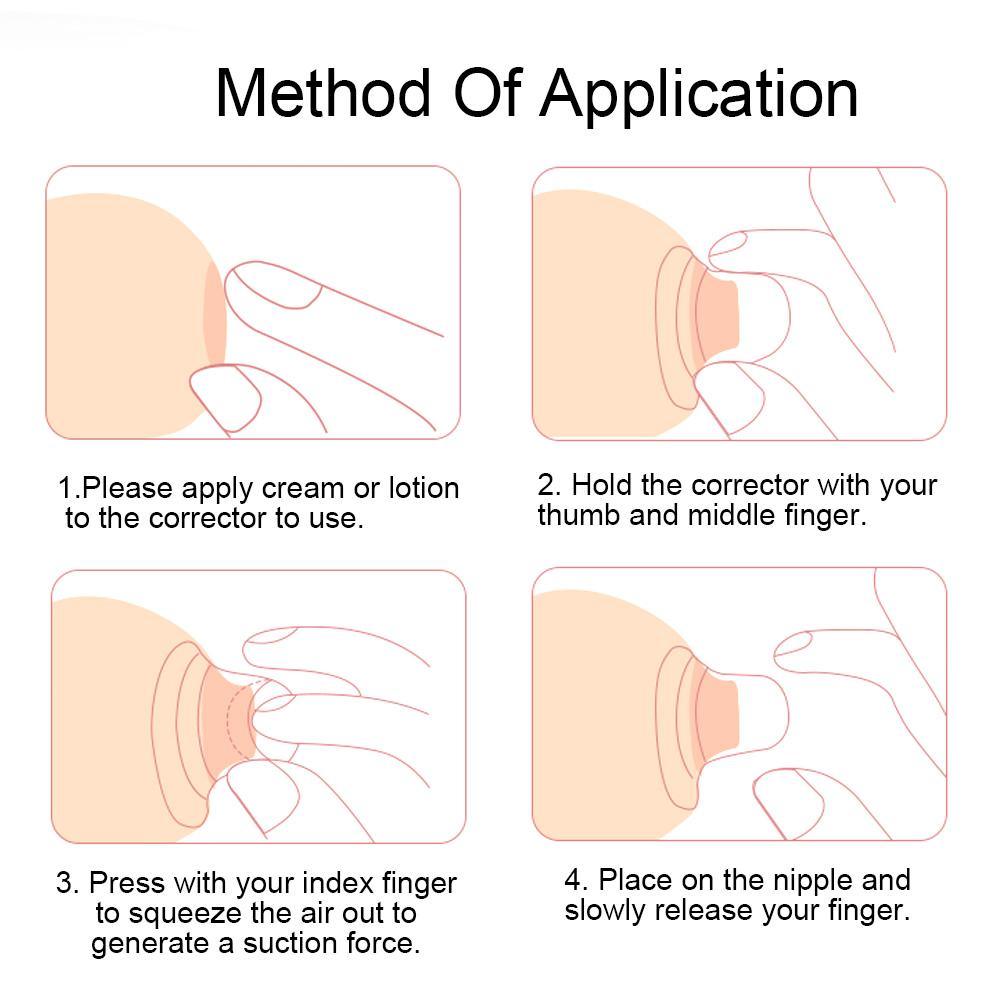 Corrector For Inverted, Flat And Shy Nipples, For Breastfeeding & Nipple Postpartum Recovery.
