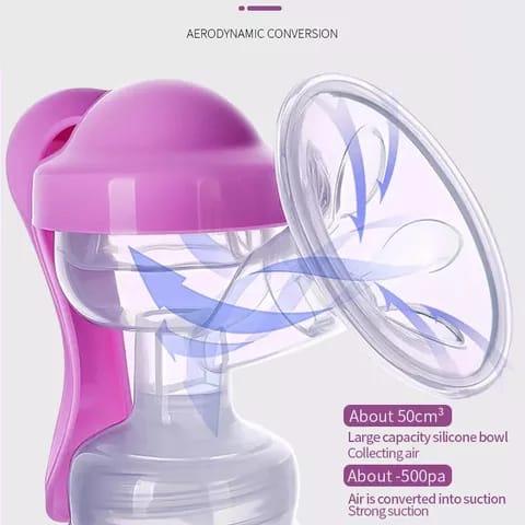 Modern Manual Breast Feeding Pump.