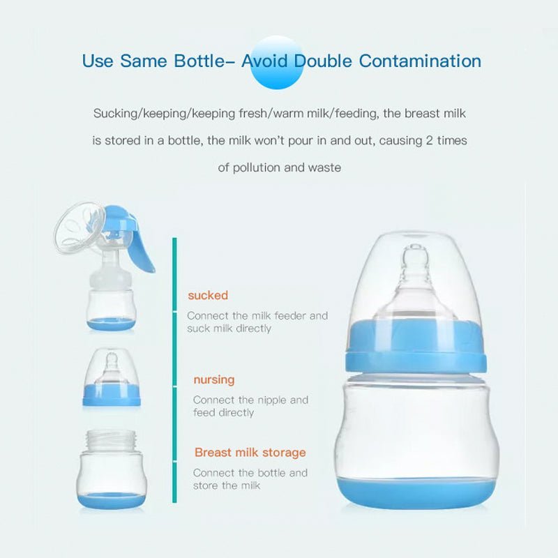 Modern Manual Breast Feeding Pump.