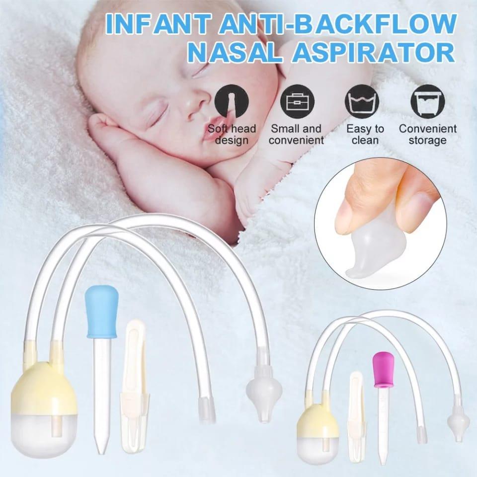 Nursing & Nose Nasal Suction Cleaner Vacuum Device, Baby Flu Protections..