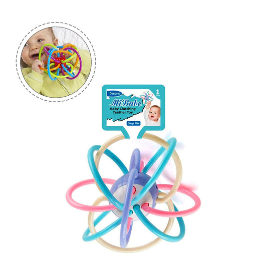 Baby Clutching Teether Manhattan Toy Grasping Development & Autism Activity.