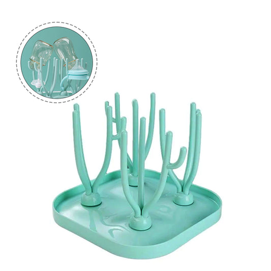 Baby Feeder Bottle Drying Rack, Large Capacity Dryer Holder For Babies Bottles Nipples Pump.