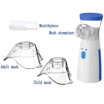 Mini Mesh Nebulizer Portable Handheld & Effective.