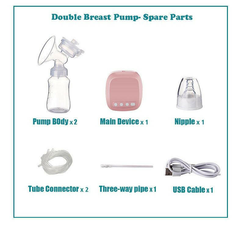 Double Electric Breast Pump - 9 levels / 2 modes.