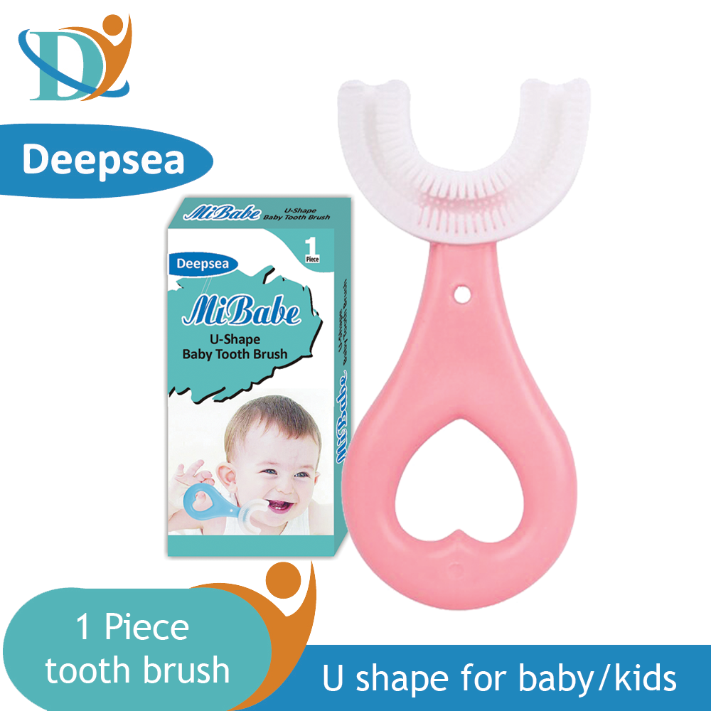 Mi Babe High Quality U Shape Toothbrush For Kids, Toddlers