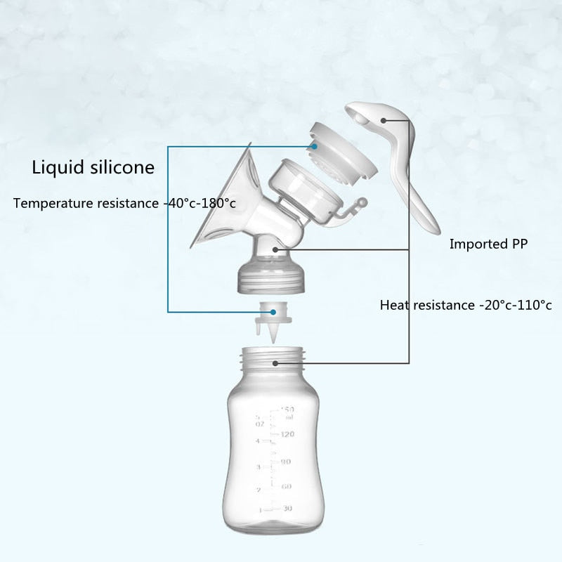 Generic Manual Breast Pump With Pipe