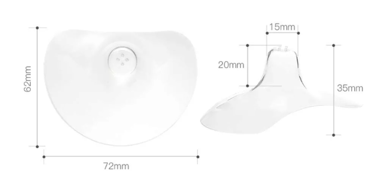 Nipple Cope - Protector Ultra Thin & Soft Semi Circle Shape