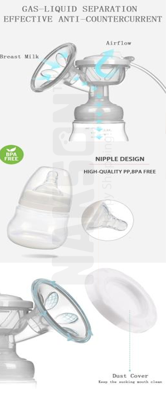 Deepsea Rechargeable Electric Breast Pump: Premium Quality for Convenient, Comfortable Milk Expression