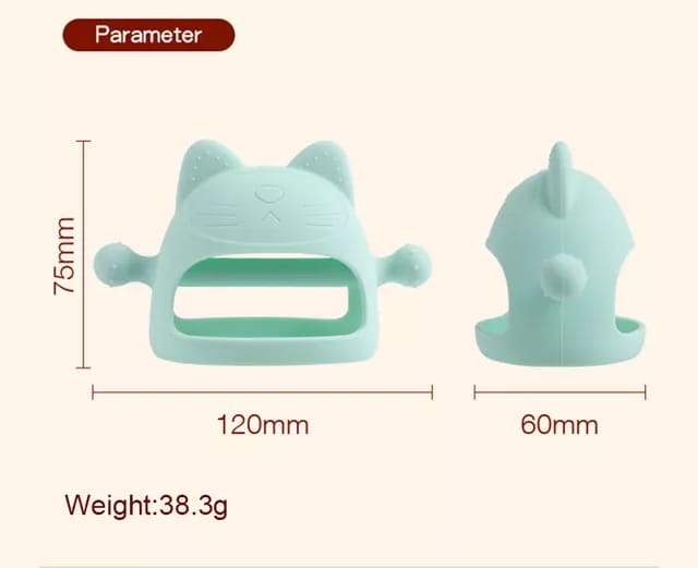 Baby Anti Dropping Hand Soft Teether