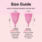 Menstrual / Period Cup – Large & Small